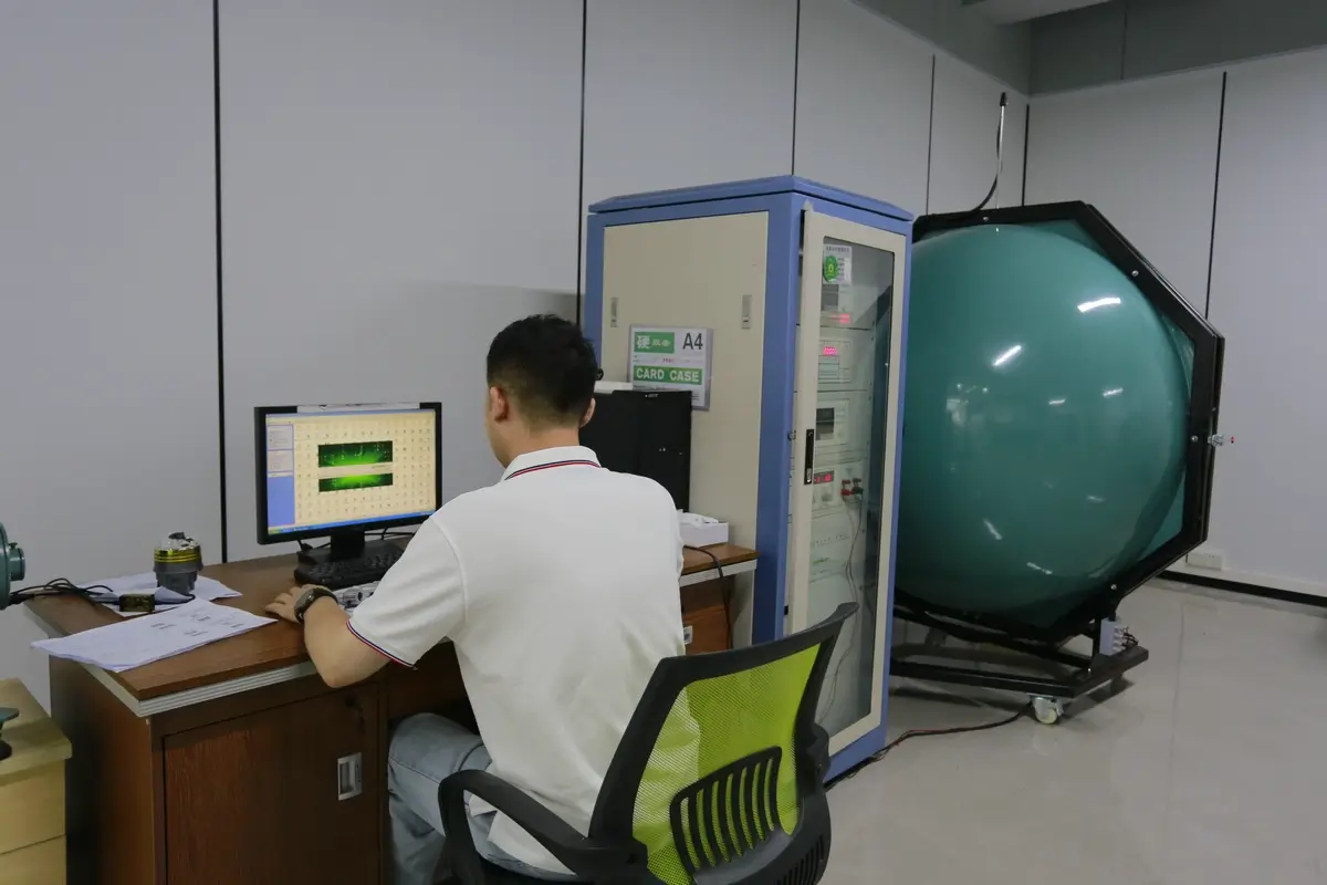 NVEL automotive LED lighting photometric testing integrating sphere equipment