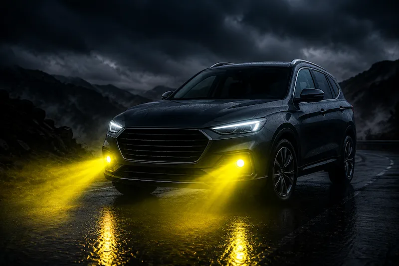 NVEL durable LED fog lamp upgrade for SUVs and crossover vehicles