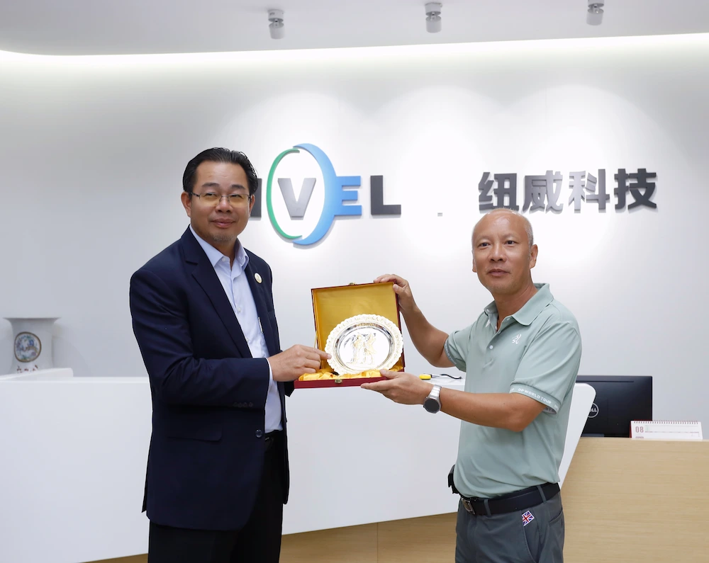 H.E. Mang Sineth during his official visit to NVEL on September 9, 2026