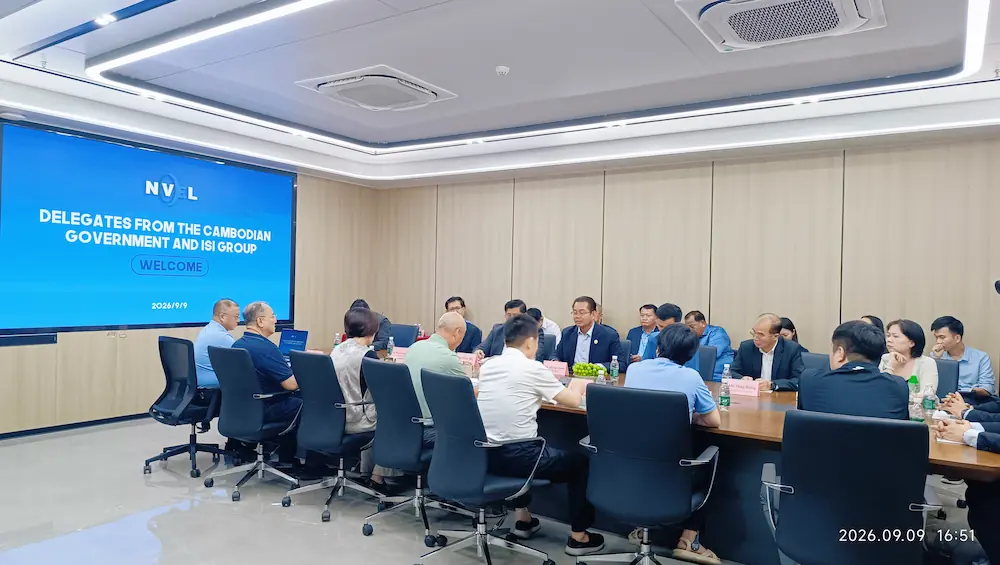 NVEL meeting with the Cambodian government delegation led by H.E. Mang Sineth