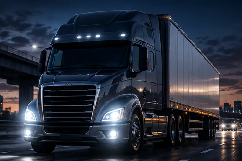 NVEL LED lighting application tag for heavy duty commercial vehicles and trucks