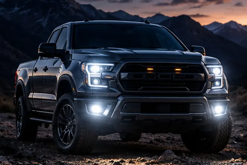 NVEL LED lighting application tag for pickup trucks and off-road trucks