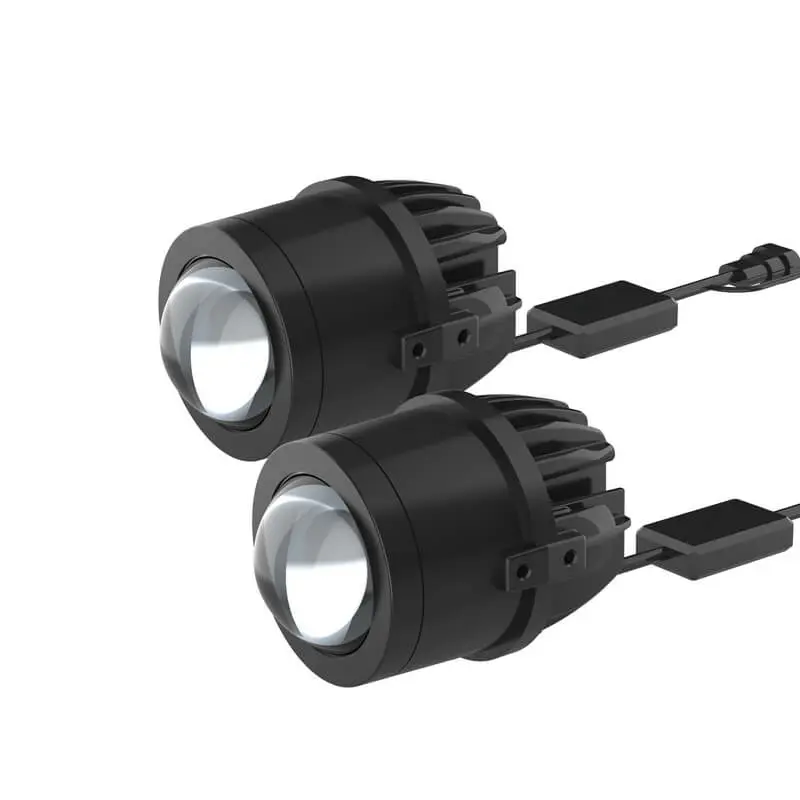 NVEL N60S1 2 inch mini waterproof LED fog light bulb projector lens assembly for compact bumper mounting